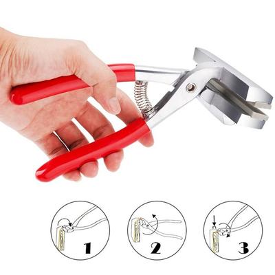 Spring Red Handle Oil Painting Pliers Canvas Pliers Art Paint Tool Picture Framing Stretcher