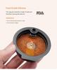 Portable Recyclable Foldable Espresso Capsule Filter