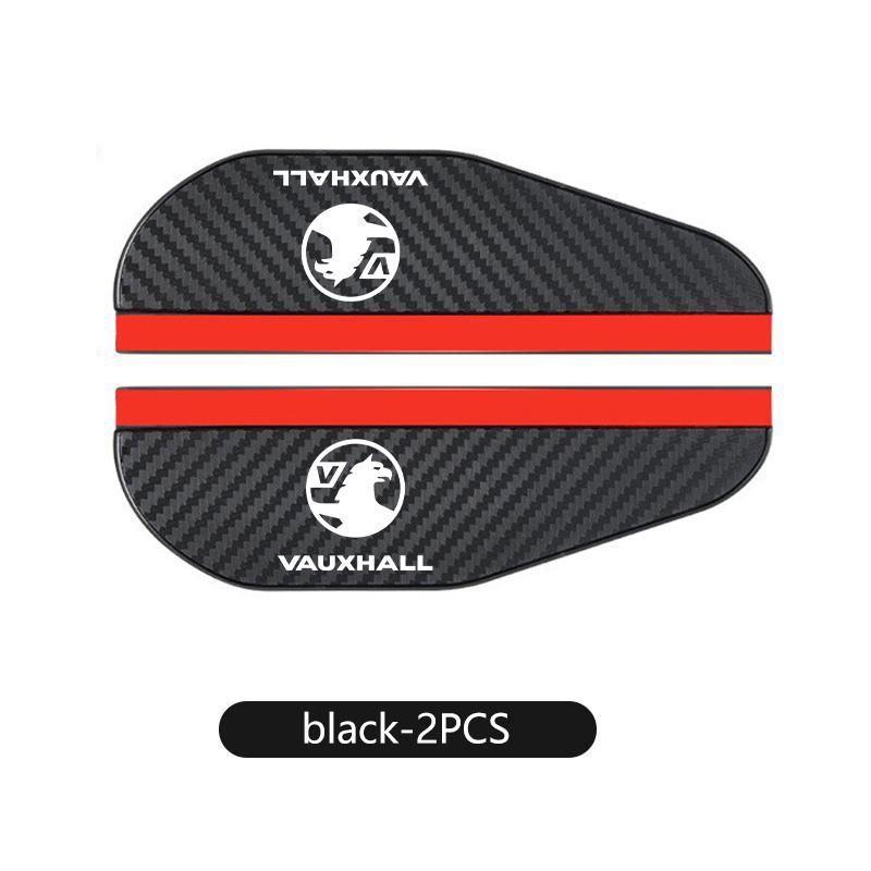 

2pcs Car Rearview Mirror Rain Eyebrow Stickers Cover Protector For Vauxhall Tigra Corsa VXR Astra D G J H Zafira Vectra