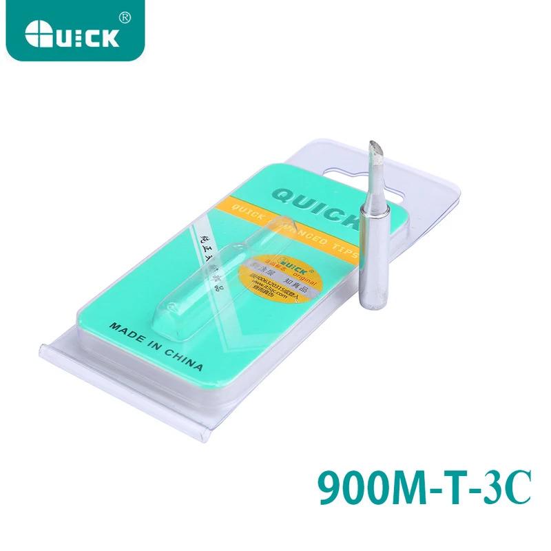 

Original QUICK Soldering Tips Lead-Free 900M Series Iron Tip Welding Sting for 936 936A Soldering Rework Station Tools 3C