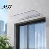 Home Window Rain Guard Exterior Awning, Invisible Shelter Cover, Outside Front Door Canopy, Heavy Duty Protection Weatherproof PET Awnings for
