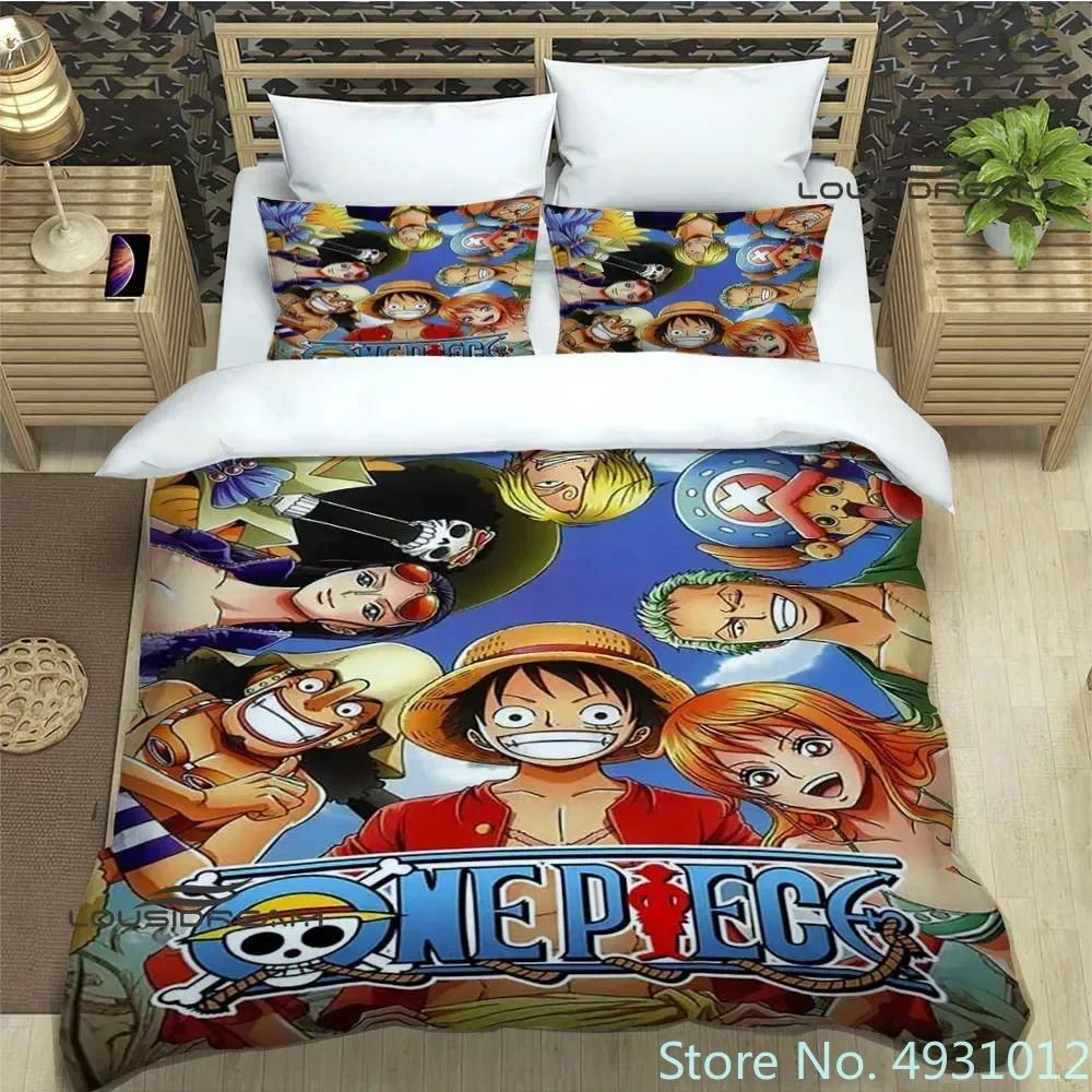 

Cartoon One-Piece Bedding Sets Exquisite Supplies Pillowcase Anime Bedclothes 3D Printed Kids Adult Quilt Duvet Cover Gift EU Single(135*200cm)3pcs
