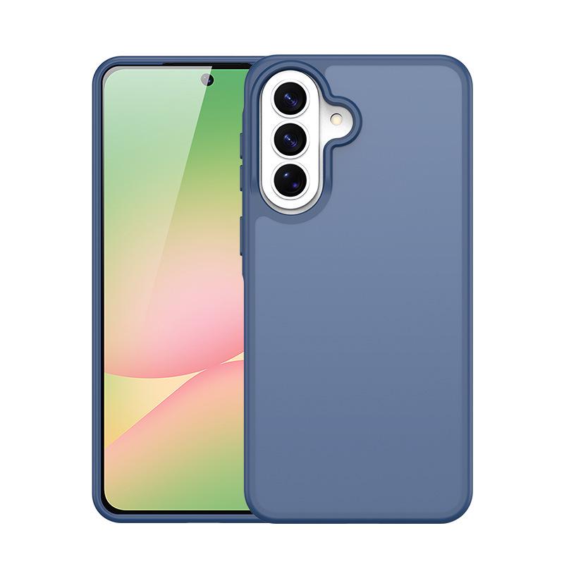 Skin-Feel Matte Phone Case for Samsung A17, A07, A27, A56 - Full Coverage & Transparent Back Cover