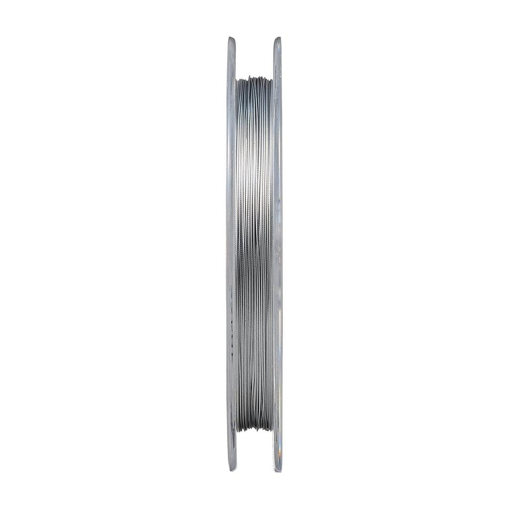 Gosen GWT035112 Soft Leader for Hairtail Fishing, 12-Strand Twisted Wire, Silver, #51 X 12