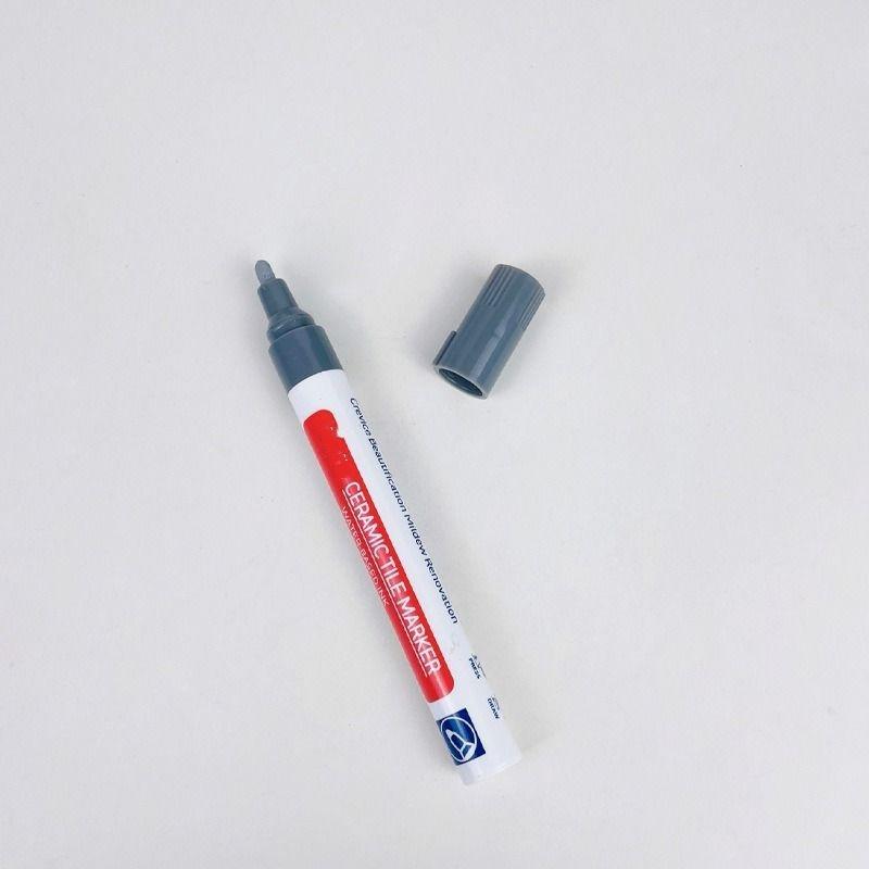 5Pcs Waterproof White Wall Tile Marker Pen Grout Restorer Gap Repair for Bathroom Floor Seam Paint Filling Construction Tools