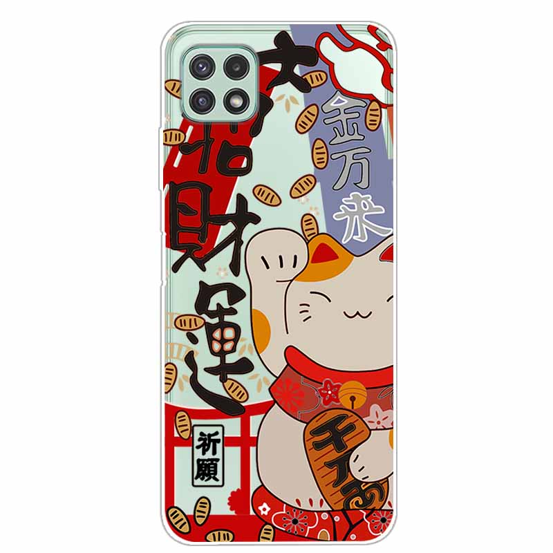 For Samsung A22S 5G Case Transparent Soft TPU Phone Cases for Samsung Galaxy A22s 5G Silicone Cover for Galaxy A22 A 22 S A 22s