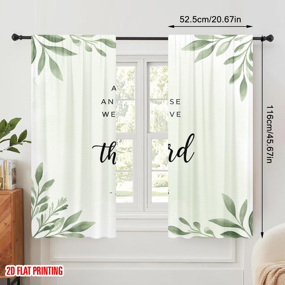 2pcs 2D flat printing Scene Curtains As For Me My House Polyester Fabric Without Electricity Family Party Use for gold wall