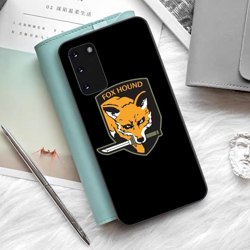 M-Metal Gear S-Solid Game Phone Case Silicone PC+TPU For Samsung S10 20 30 22 23 24 Plus Lite Ultra Cover