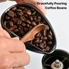 Ceramic Coffee Bean Dosing Cup Measuring Tray Kit Coffee Measuring Cup Coffee Beans Dosing Tray and Spoon Set PTKFQJ01 3