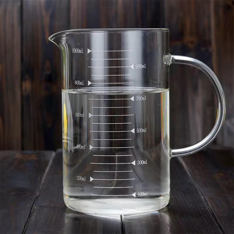 Graduated Glass Measuring Cup with Handle