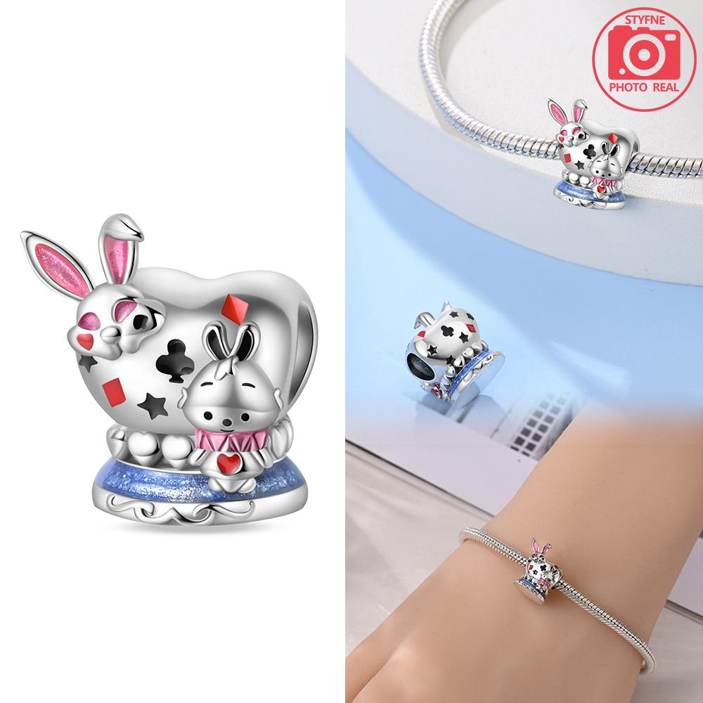 Copper Colors Fairy Tale World Series Fairyland Rabbit Charms Lion Beads Fit Original Bracelet Diy Fine Jewelry Gift For Women