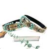 Elegant Western PU Belt Embossed Pattern Waistband Jeans Waiststrap Waist Decors Women Turquoises Buckle Waist Belt