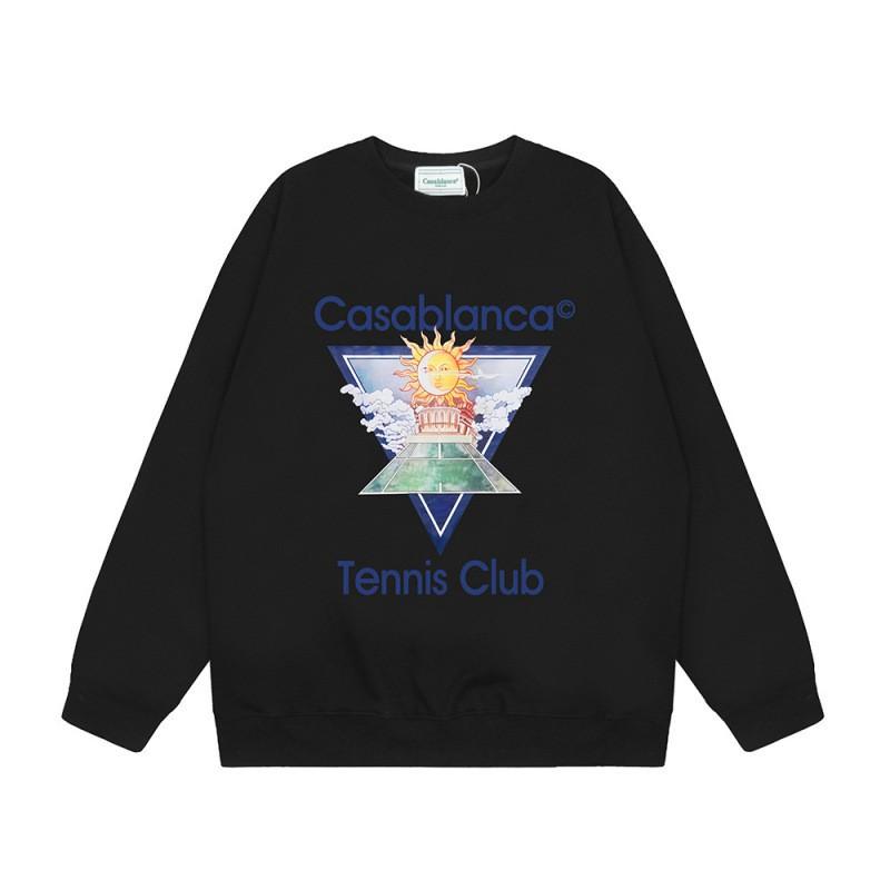 Unisex Oversized Cotton Graphic Print Crewneck Sweatshirt Winter Casual Wear