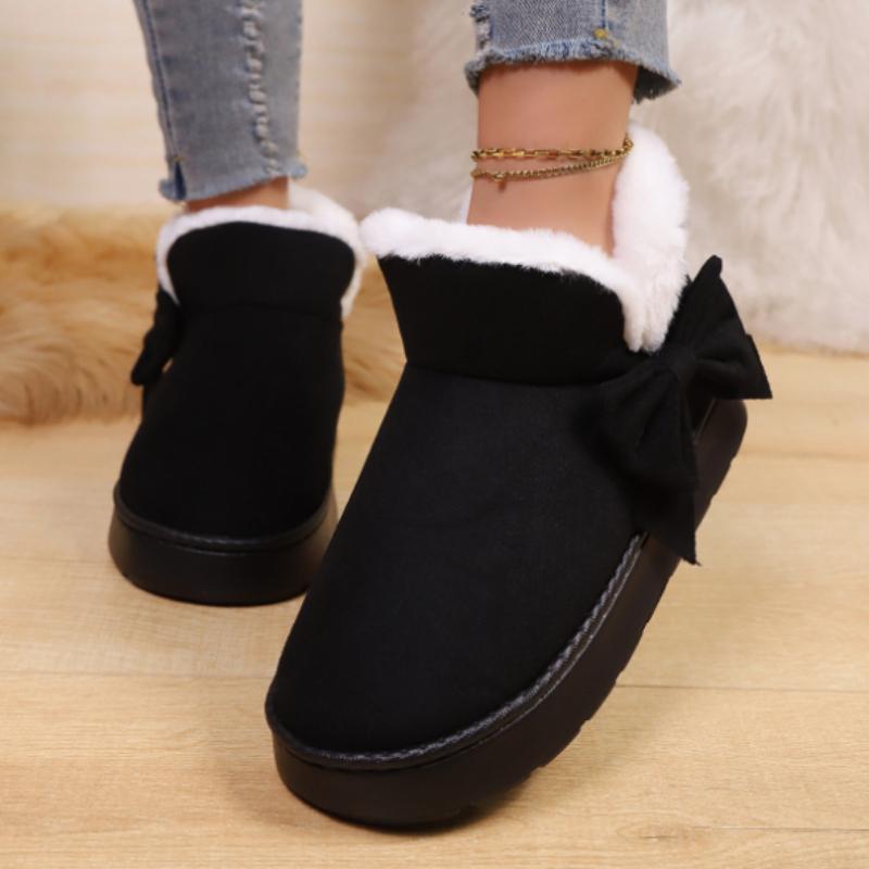 Autumn and Winter Women's Short Boots Snow Boots Non-Slip Flat Shoes Warm Shoes