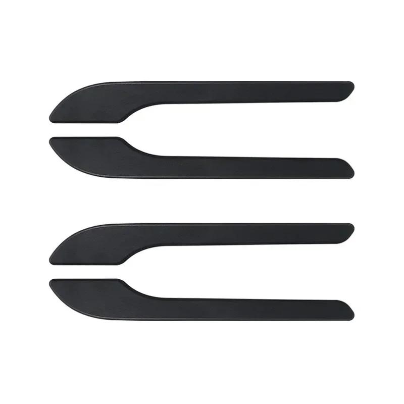 4-piece Set of Door Handle Protectors for Tesla Model Y Juniper Model 3 Highland 2025 ABS Door Handle Stickers Durable Car Part