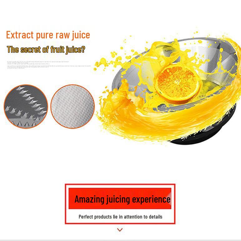 Grensoverschrijdende Multifunctionele Langzame Sapcentrifuge: Automatische pulpafscheiding, Grote opening voor fruit & groenten.