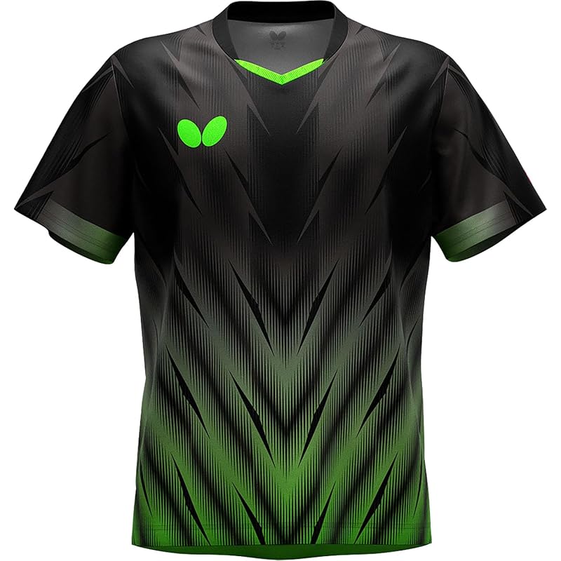 

[butterfly] Game wear (table tennis) fraser shirt 278: Black O
