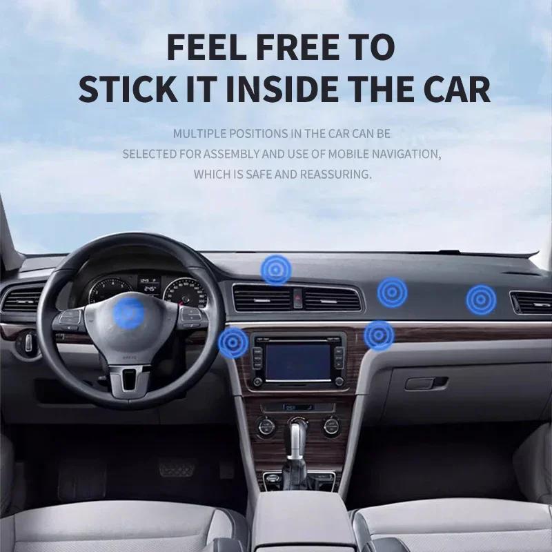 Suporte de Carro Magnético para Celular 2025 Suporte de Montagem Magnético Adesivo Para BMW 50º M3 M4 M5 G42 G30 G20 E39 E36 E87 E53 F44 F07 F34