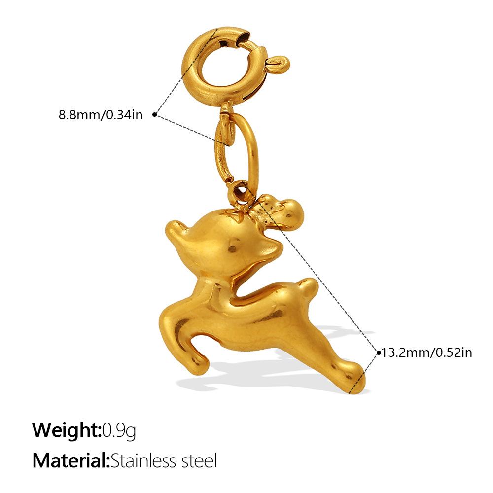 Personalized Fashion Owl Flying Pig Animal Series Jewelry Buckle Pendant Diy Jewelry Accessories