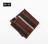 Pocket Towel Men'S Business Stripe Green Brown High-End Wedding Ceremony Handkerchief Small Square Towel