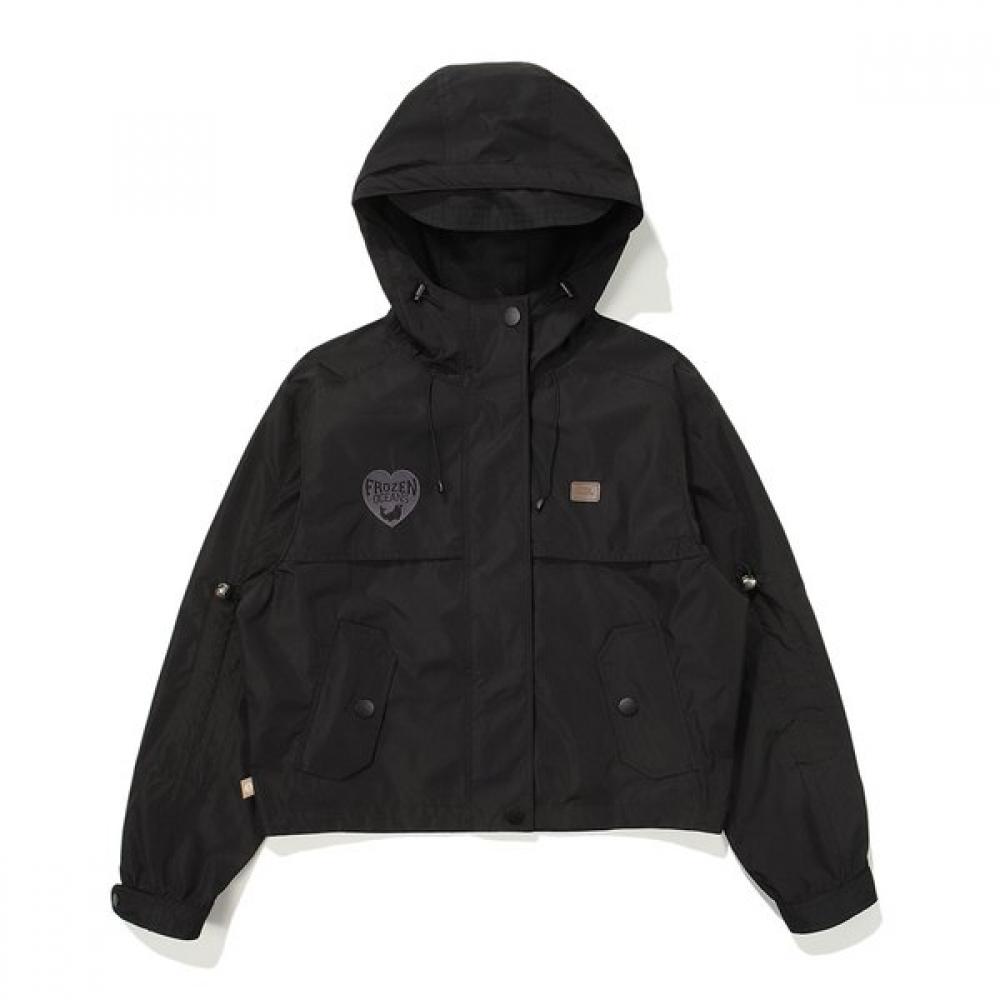 Серебристая ТПУ Тренч Оболочка Куртка Черная 085