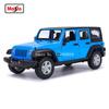Maisto 1:24 NEW 2015 JEEP Wrangler Unlimited Manufacturer Authorized Simulation Alloy Car Model Crafts Decoration Collection Toy