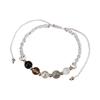 Quartz Jewelry Moon Phase Bracelet Moon Phases Faux Bracelet Adjustable Natural Protection Beaded Bracelet Anxiety Stress Relief
