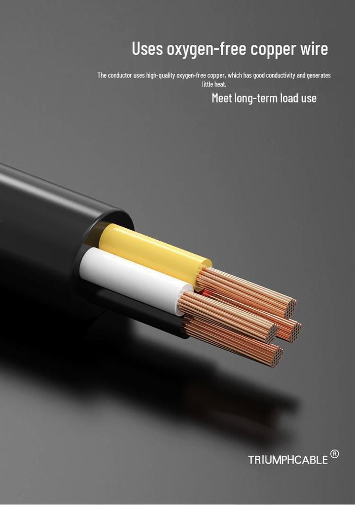 Rubber Power Cord H05RR-F/H05RN-F Copper Core, 0.5-1.0 sq mm - National Standard Electrical Wire