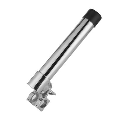 340mm Uchwyt na Wędkę Wspornik Podpory Kija 360 Stopni Regulowany Montaż Pokładowy ze Stali Nierdzewnej 316 do Rury Stalowej 25mm
