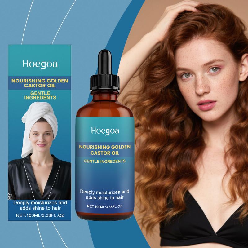 Gentle Nourishing Hair Oil Hydrates Roots Soothes Scalp Smooths Texture for Use After Washing and Drying