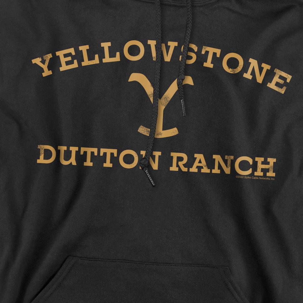 Yellowstone Mens Arched Logo Hoodie