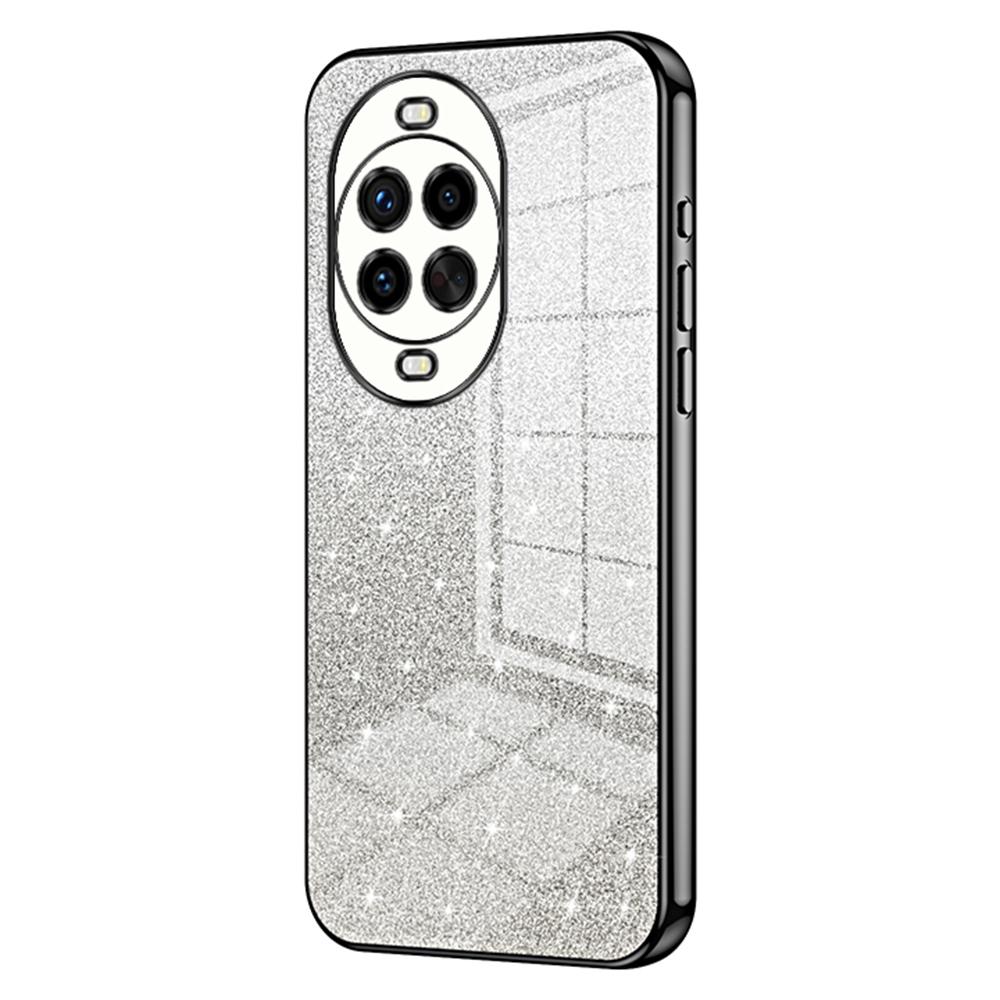 Pour Huawei nova 14 Pro 5G Coque Électroplaquée Dégradée Pailletée TPU Housse de Téléphone