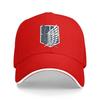 Attack on Titan Print Sandwich Baseball Caps Wings of Freedom Mikasa Snapback Hats Daily Bucket Cap Unisex Adjustable Hat