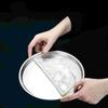 Stainless Steel Cold Skin Plate Circle Tray Dinner Fruit Pastry Platter Turkey Practical Cookie Dish Toddler Serving Snack