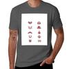 Collection Of Rorschach Inkblot Tests Rorschach Inkblot Test Tshirt Casual Pattern Print Tee Shirt