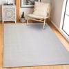 Tapis aspect jute à motif blanc ivoire 190x290