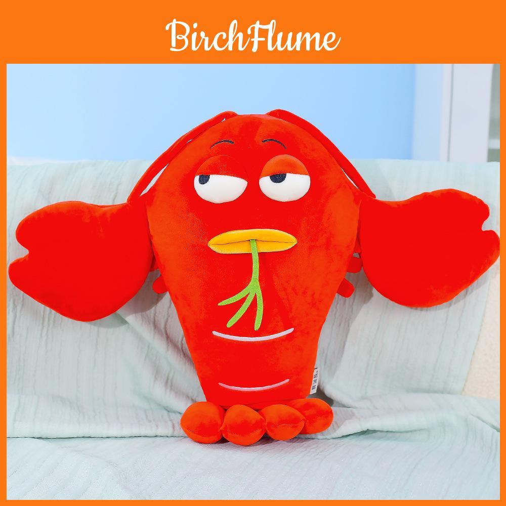 Lobster Plush Pillow With Soft Polyester Filling For Stress Relief And Gift For Friends Or Girls