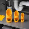 Pipe Insulation Installation Kit 3Pcs Cutting Guide Molded Foam Cutter Tool Guide Three Size Fixture for Home Industrial Commercial Plumbing