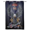 Eagle Banner Motorcycle Curtains for Bedroom Living Room Drapes Kitchen Children's Room Window Curtain Modern Home Decor