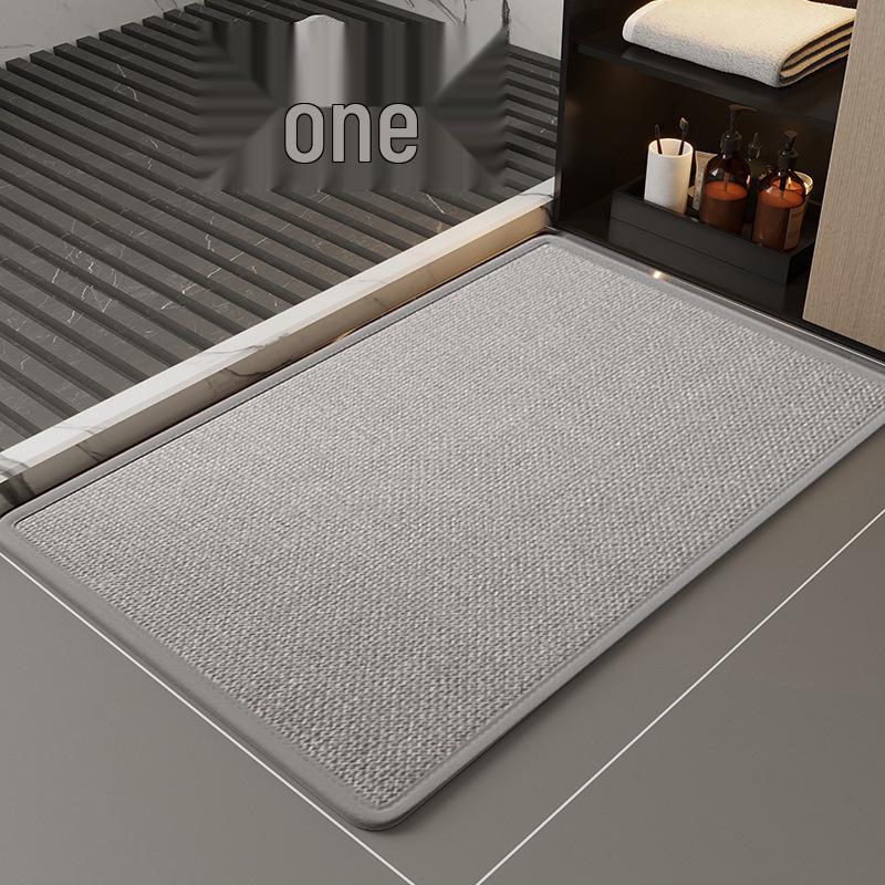 

Впитывающий нескользящий коврик для пола из диатомита для ванной комнаты, туалета и прихожей 40x60cm