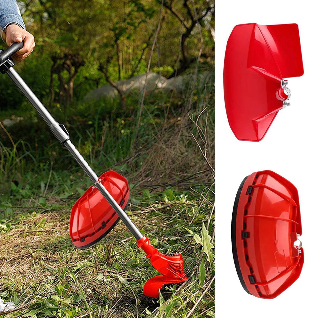 Lawn Mower Guard Board Weeder Protective Board Nylon Material Protection Tool for Lawnmowers Trimmers and Irrigators