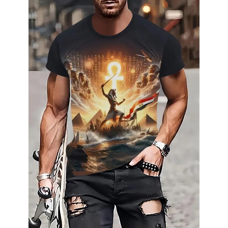 Fashion Helloween T-shirts Male 3D Print Men Women Hip Hop Trend Short Sleeve TShirt Street Loose Casual Oversized Y2k Tops