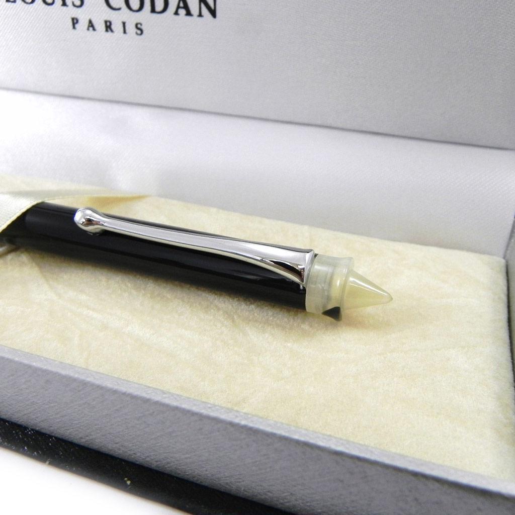 Les Trésors De Lily [I5092] - Stylo créateur 'Académie' noir gris - 12 cm