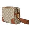 Gucci GG Emblem Monogram Adjustable Detachable Shoulder Strap Zipper Closure Coated Fabric Crossbody Bag Small Men Bags 821155-FAED3-9786