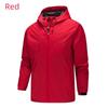 Men's Wind & Waterproof Solid Color Jacket: Spring/Autumn Style, Year-Round Mountaineering Single Layer