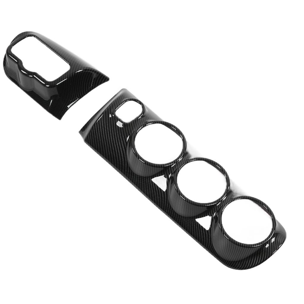 Air Conditioning Vent Trim with Headlamp Switch Frame Carbon Fiber Style Replacement for CLA C118 2020+