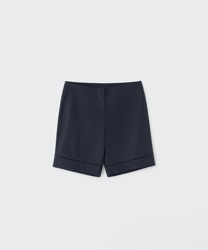 Koseumoseu Lace Half Pants (Navy)