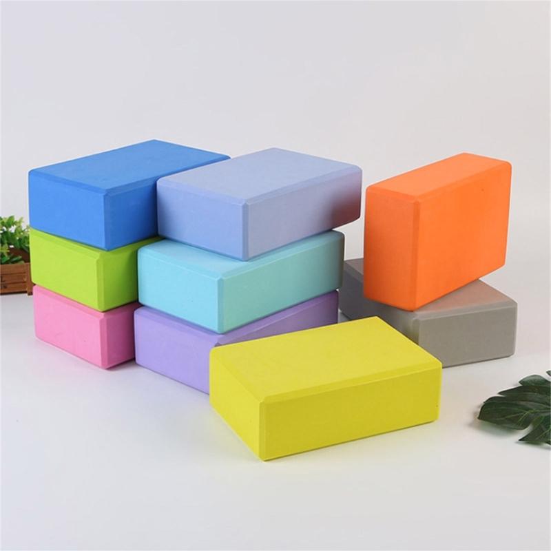 Simple Workout Cubes Gym Foams Brick Pilates Training Exercise Fitness Bolsters for Stability and Balance Training