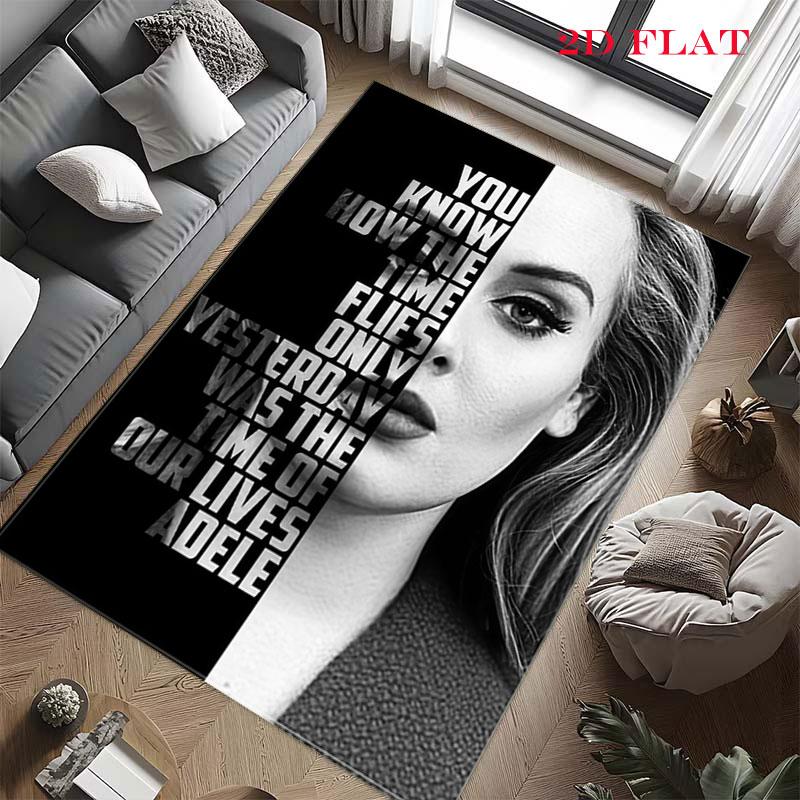 Adele Soul Carpet Rug for Living Room Bedroom Home Sofa Decoration,Kids play Nonslip Floor Mat