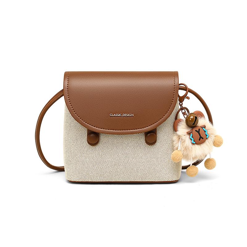 Bucket Bag 2025 New Summer Small Crossbody Bag Women's Lightweight Shoulder Bag Mini Versatile Phone Bag
